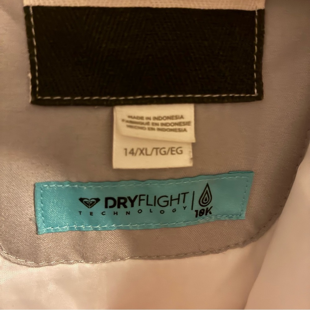 Girls Roxy Galaxy Dryflight Snow Jacket - Picture 7 of 11